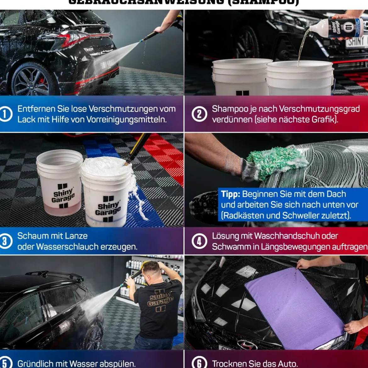 Shiny Garage Double Sour Shampoo & Foam Aktivschaum 5L