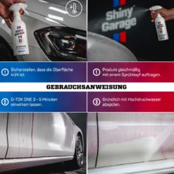 Shiny Garage D-Tox One Felgenreiniger & Flugrostentferner 1L
