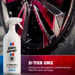 Shiny Garage D-Tox One Felgenreiniger & Flugrostentferner 1L