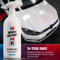 Shiny Garage D-Tox One Felgenreiniger & Flugrostentferner 1L