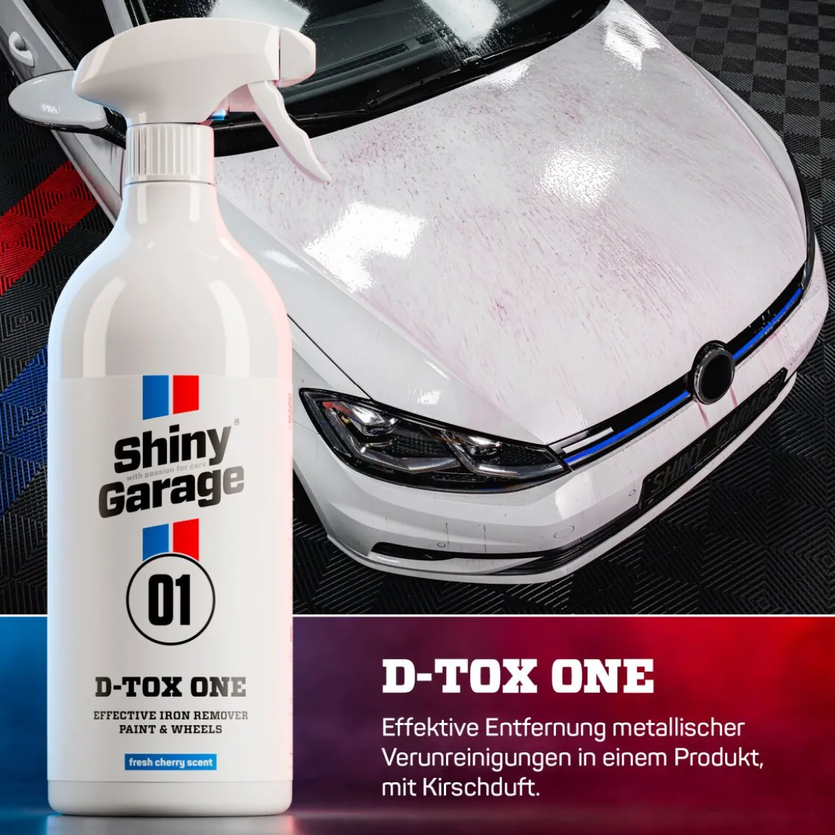 Shiny Garage D-Tox One Felgenreiniger & Flugrostentferner 1L