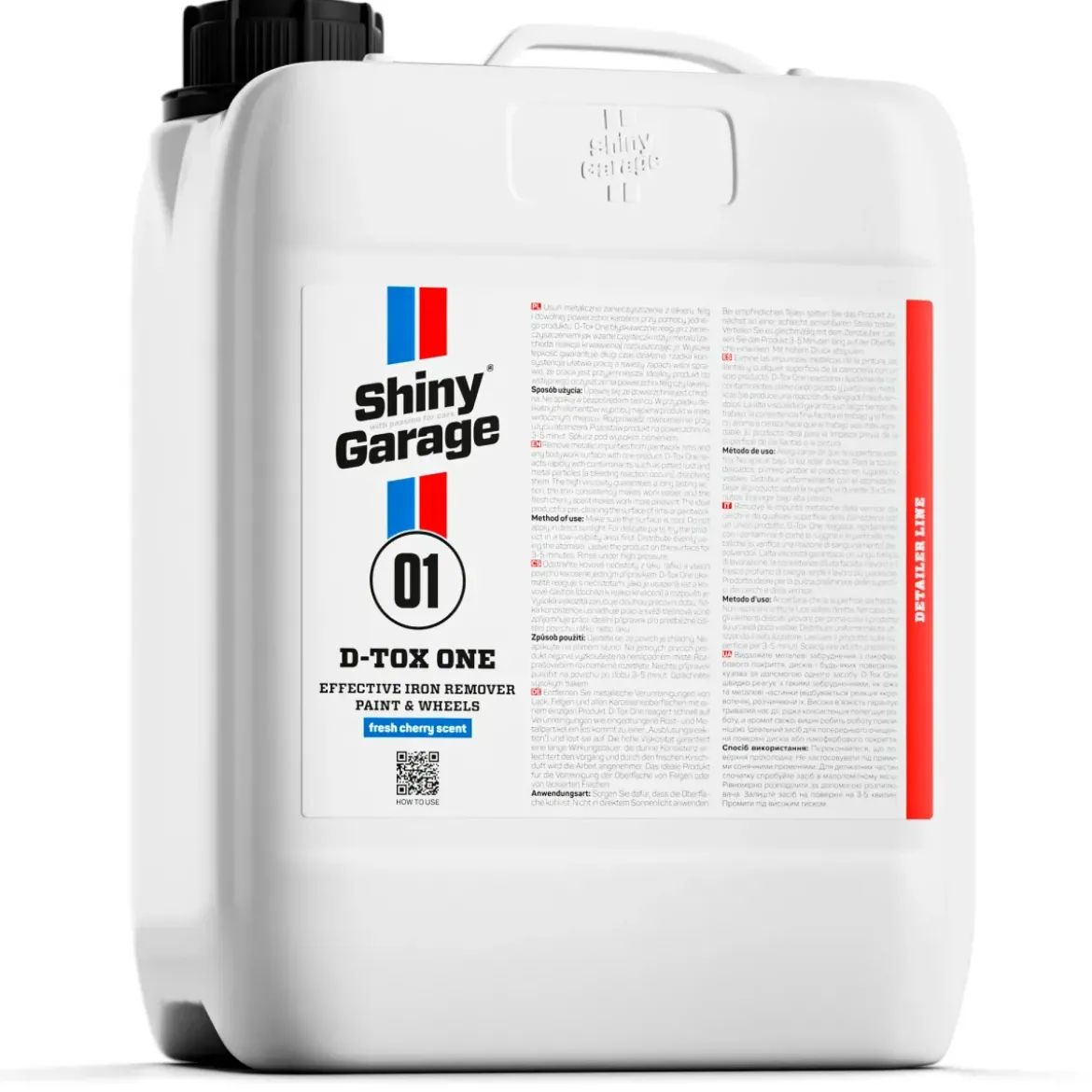Shiny Garage D-Tox One Felgenreiniger & Flugrostentferner 5L