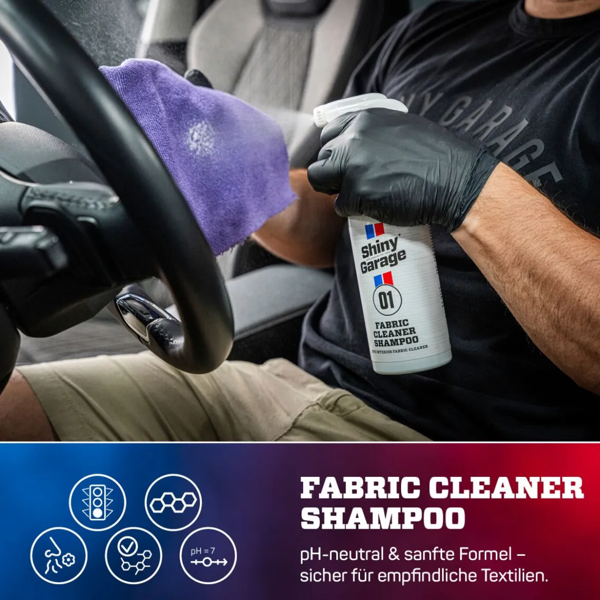 Shiny Garage Fabric Cleaner Shampoo Textilreiniger 5L