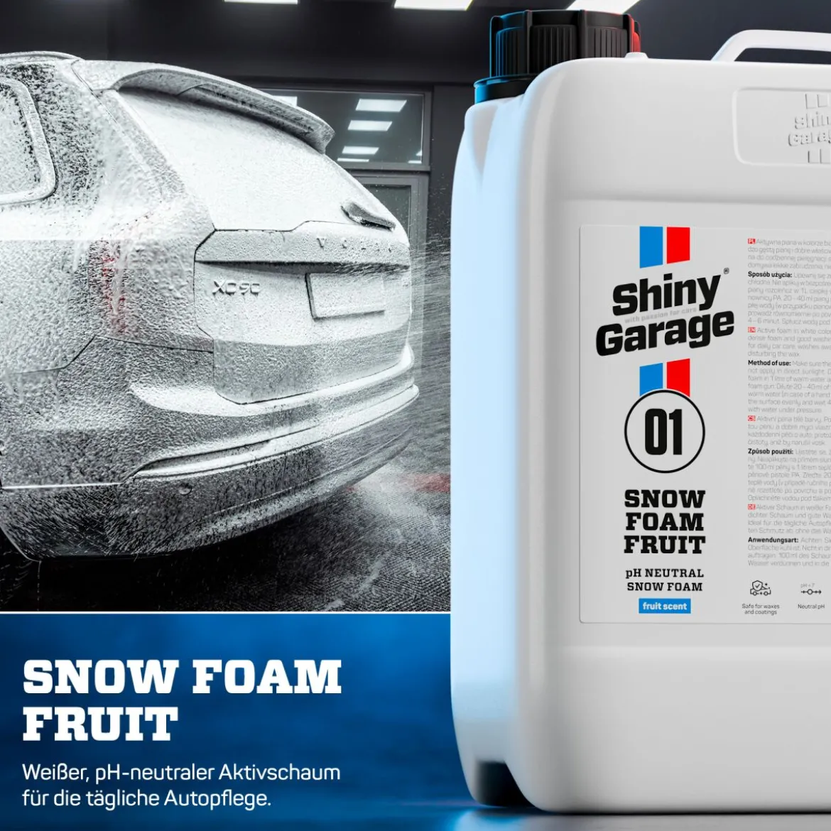 Shiny Garage Fruit Snow Foam Aktivschaum 5L