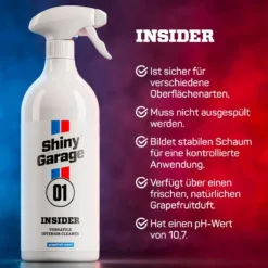 Shiny Garage Insider Interior Cleaner 5L