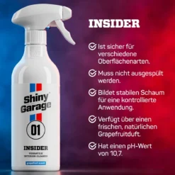 Shiny Garage Insider Interior Cleaner 500ml
