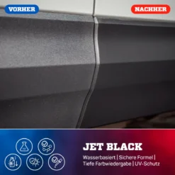 Shiny Garage Jet Black Trim Restorer Kunststoffpflege außen 250ml
