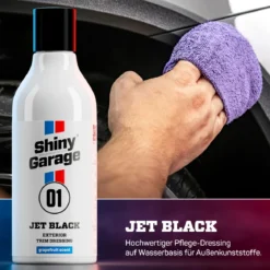 Shiny Garage Jet Black Trim Restorer Kunststoffpflege außen 250ml