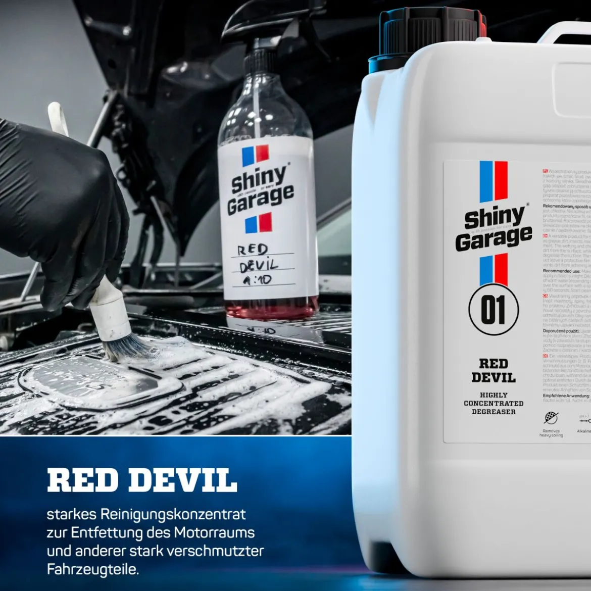 Shiny Garage Red Devil entfettender Lackreiniger 5L