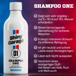 Shiny Garage Shampoo One Autoshampoo 500ml