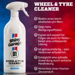 Shiny Garage Wheel & Tire Cleaner 5L