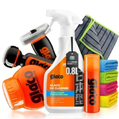 Soft99 Glas-Set Glaco Deluxe + Zubehör (10-teilig)
