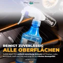 Soft99 Innenraum Set Wash Mist + Zubehör (3-teilig)