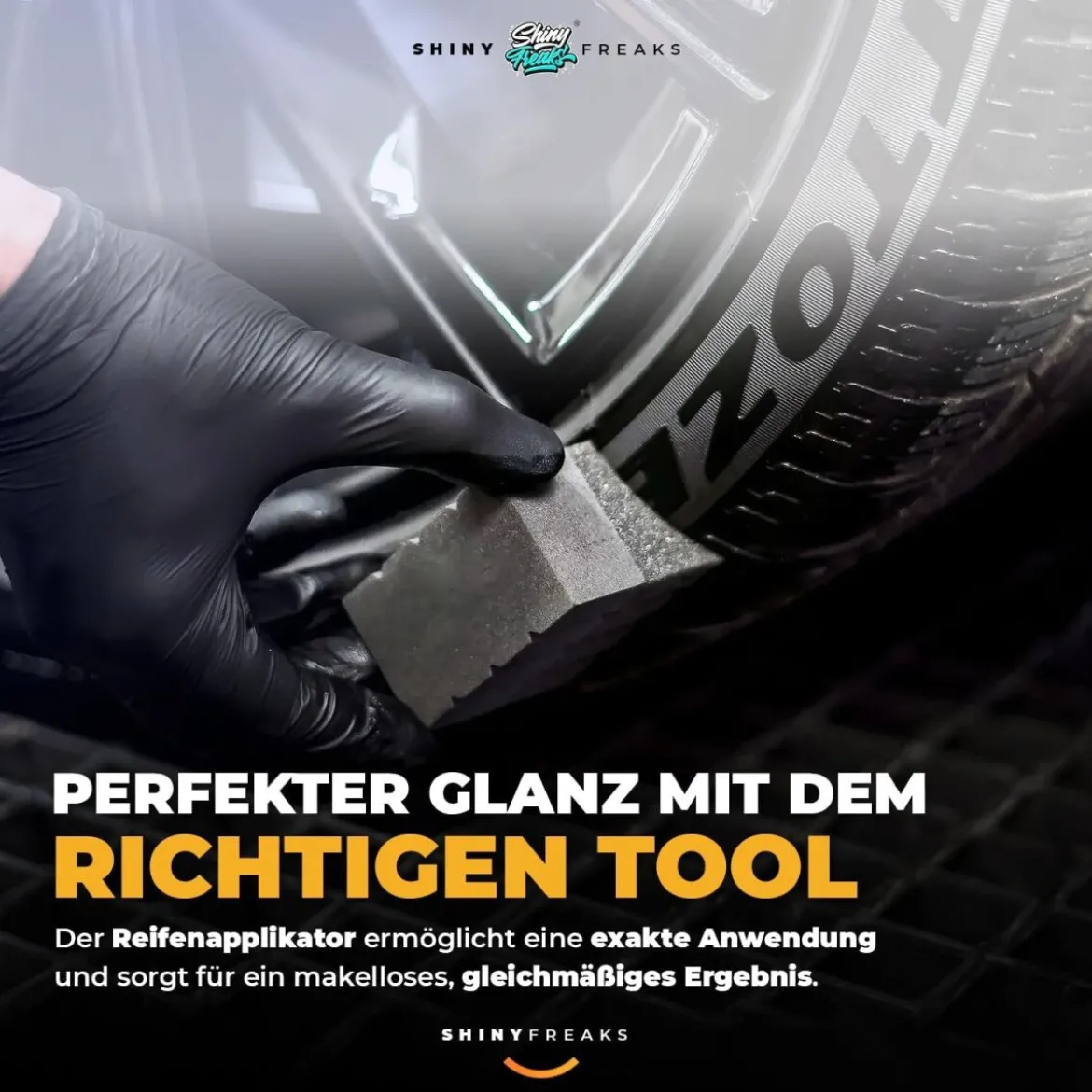 Soft99 Reifenpflege Set 4-X Tire Cleaner + Zubehör (5-teilig)