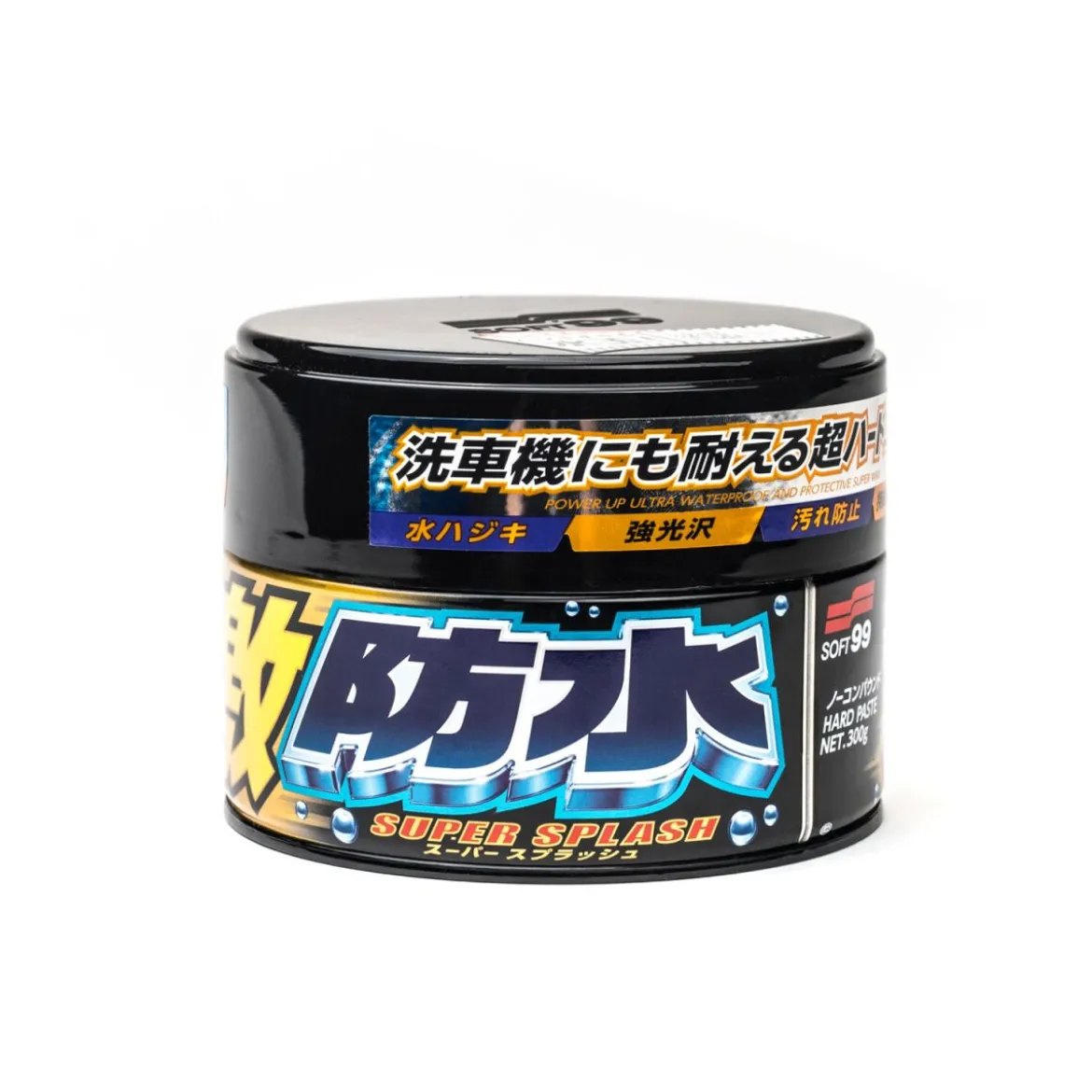Soft99 Water Block "Super Splash" Dark hartes Autowachs 300g