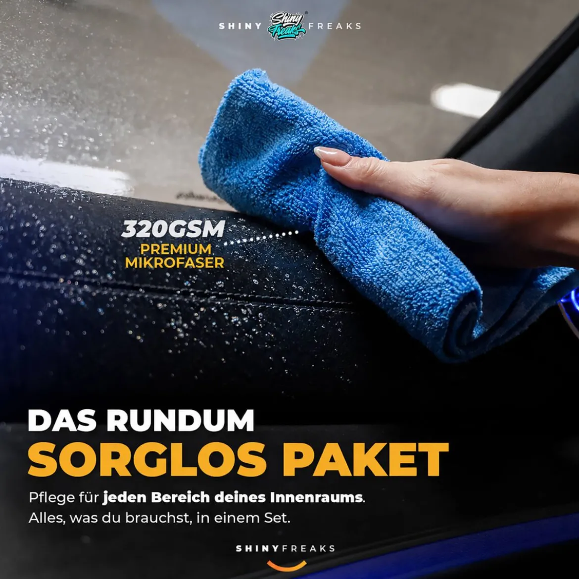 SONAX Innenraum-Set XTREME AutoInnenReiniger 500ml + Zubehör (4-teilig)
