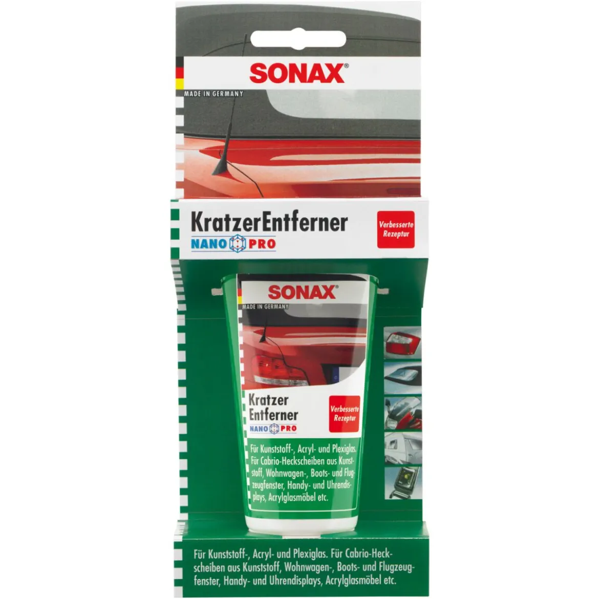 SONAX KratzerEntferner Kunststoff NanoPro 75ml