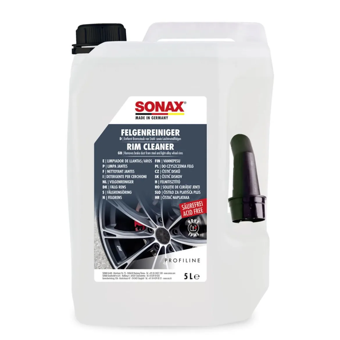 SONAX PROFILINE FelgenReiniger säurefrei 5L
