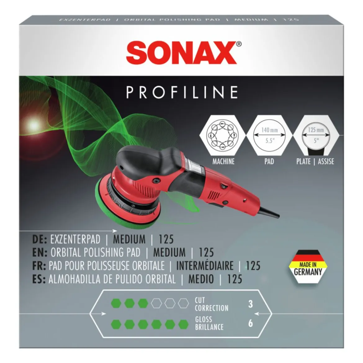 SONAX SchaumPad medium 125mm