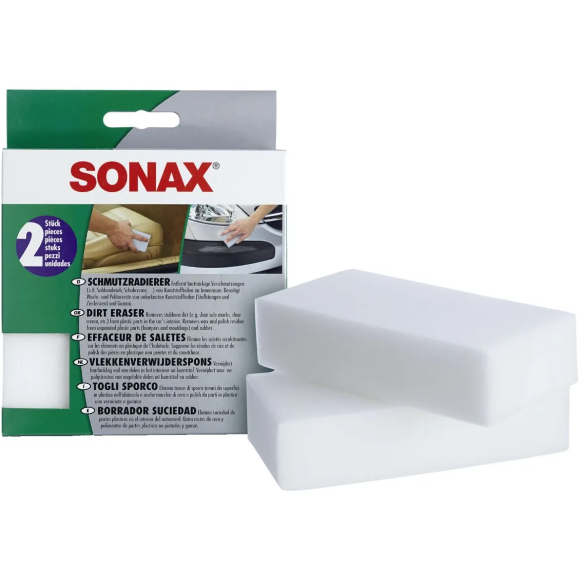 SONAX SchmutzRadierer (2 Stk.)