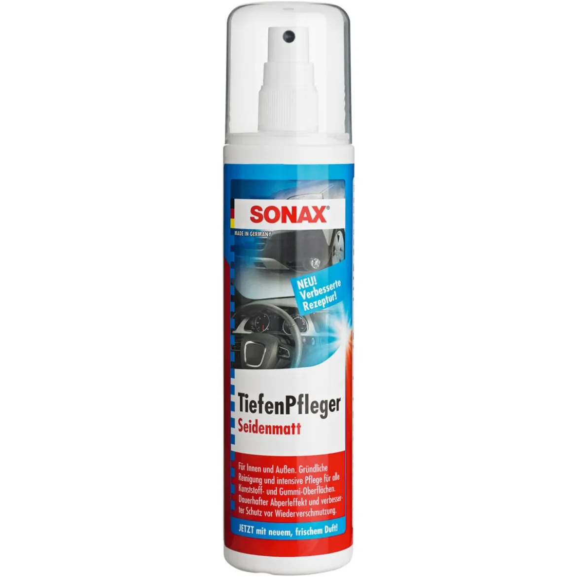 SONAX TiefenPfleger Seidenmatt Kunststoffpflege 300ml