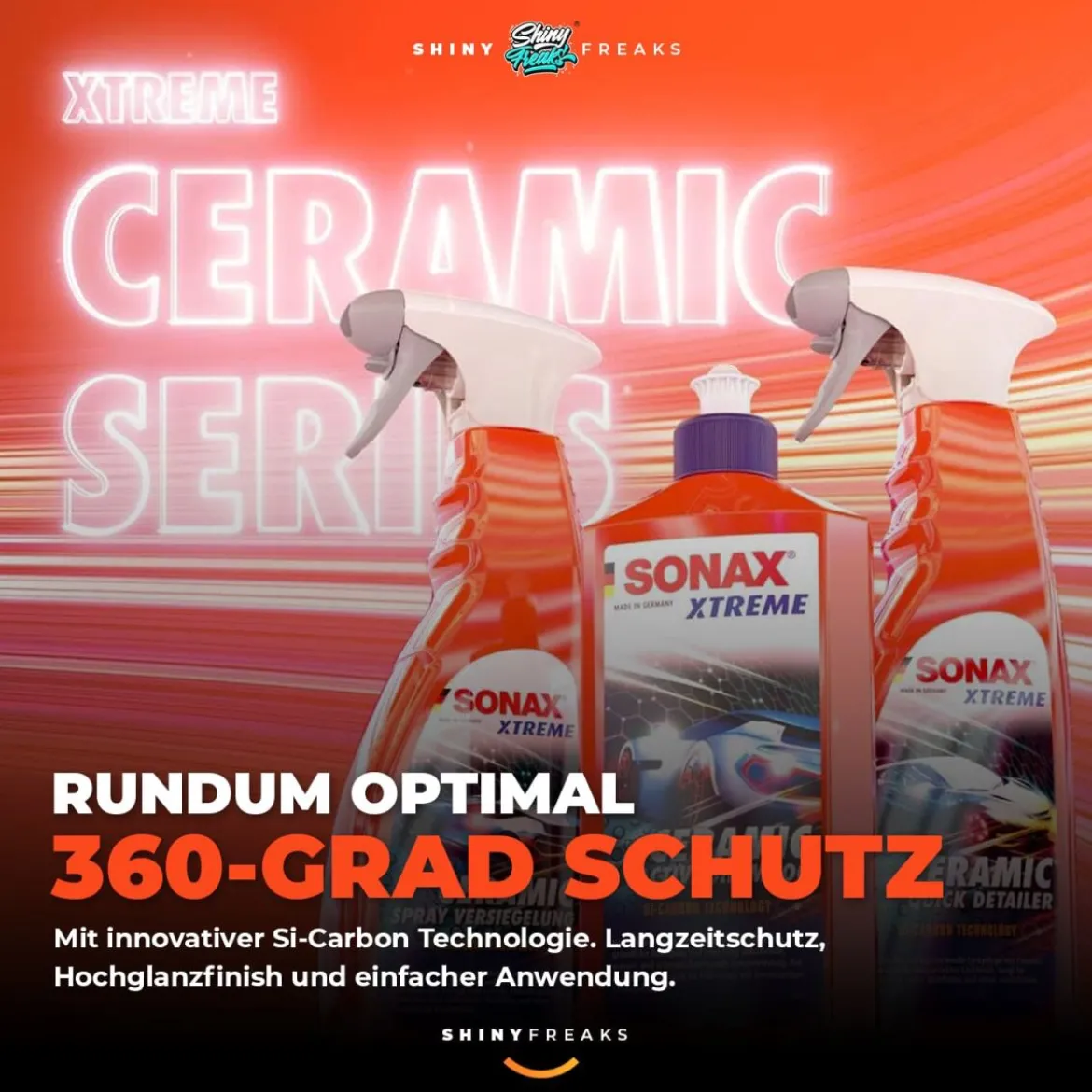 SONAX Versiegelungsset XTREME Ceramic SprayVersiegelung + Mikrofasertuch (2-teilig)