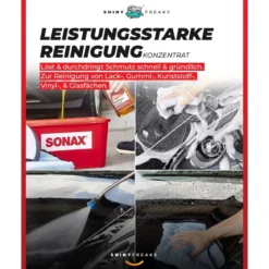 SONAX Wasch Set GlanzShampoo + Zubehör Upgrade (3-teilig)