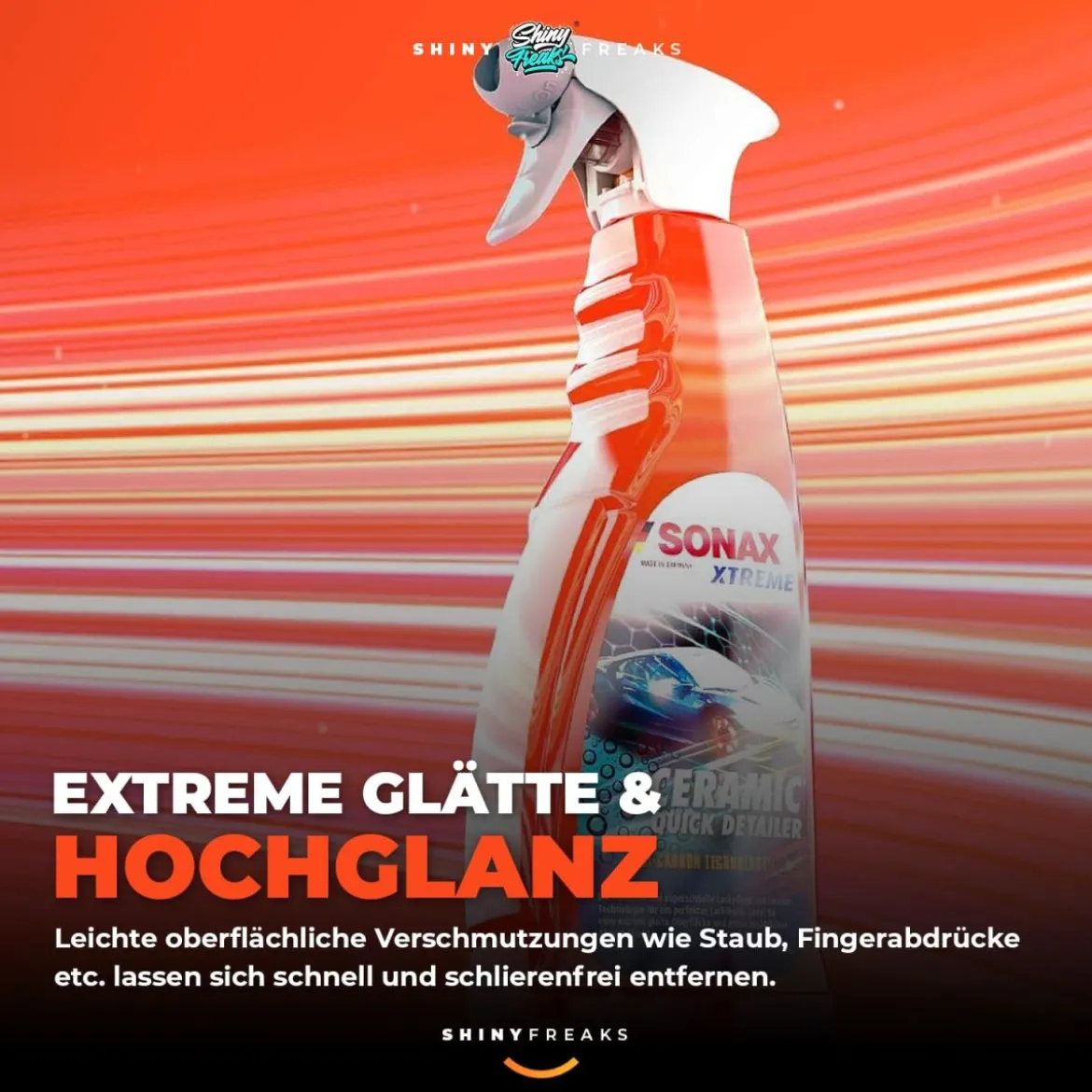 SONAX XTREME Versiegelungsset Ceramic QuickDetailer + Tuch (2-teilig)