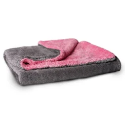 Stjarnagloss Törstig V2 70×70 Mikrofasertuch rosa/grau