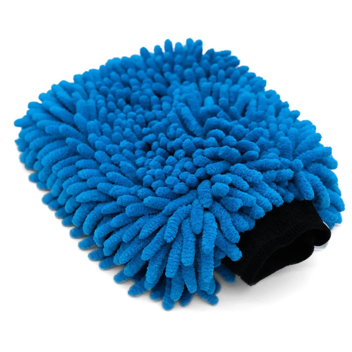 The Collection Chenille Mitt Waschhandschuh petrol