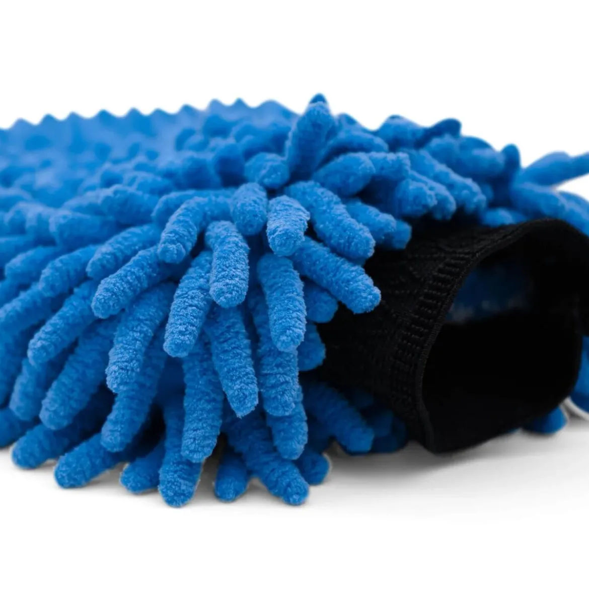 The Collection Chenille Mitt Waschhandschuh petrol