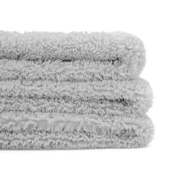 The Collection Dual Pile Mikrofasertuch 420GSM 40×40 ice grau 3Stk.