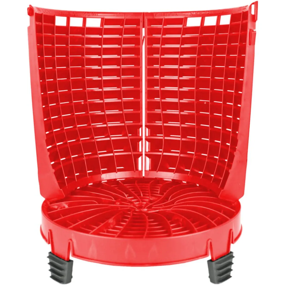 The Detail Guardz Plastic Scrub Wall Aufsatz rot