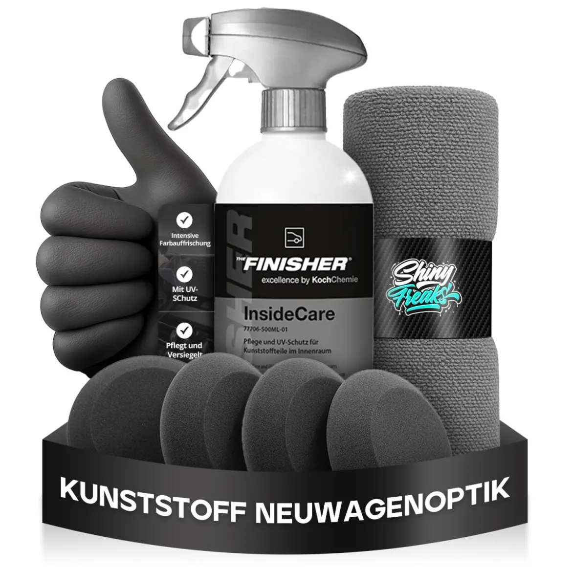 The Finisher Innenraum Set InsideCare + Zubehör (4-teilig)