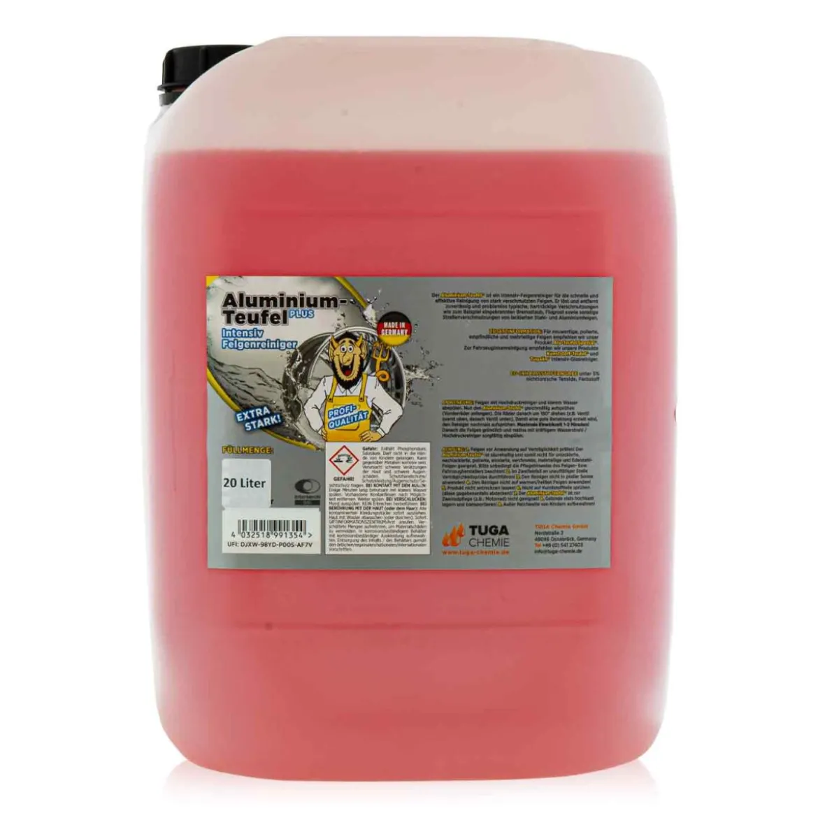 TUGA Chemie Aluminium-Teufel Felgenreiniger 20L