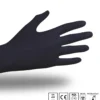 Unigloves BLACK PEARL Nitrilhandschuhe schwarz XL, 100Stk.