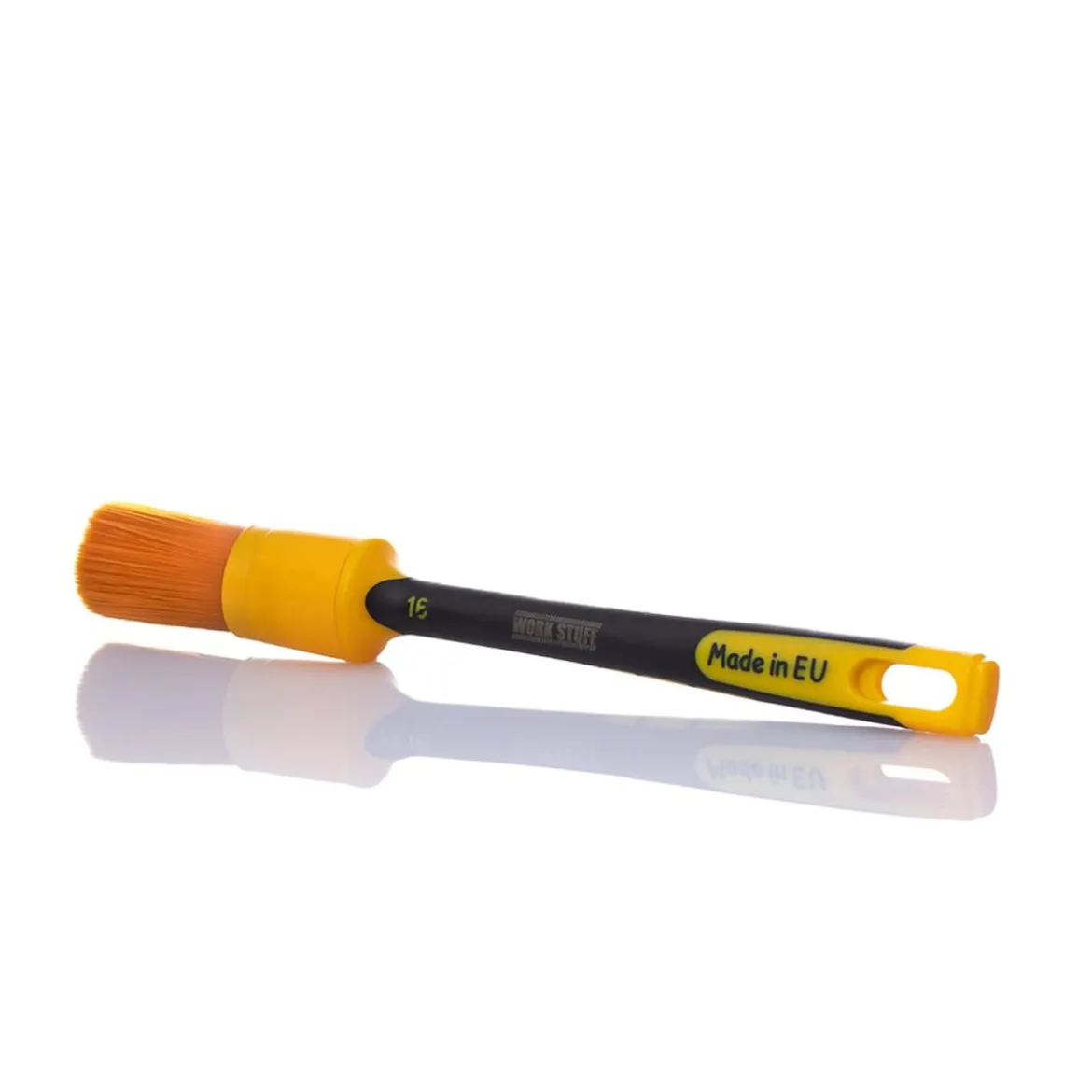 Work Stuff Detailing Brush Rubber Albino Orange 30mm